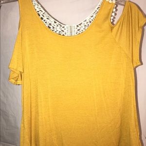 Super cute cold shoulder blouse